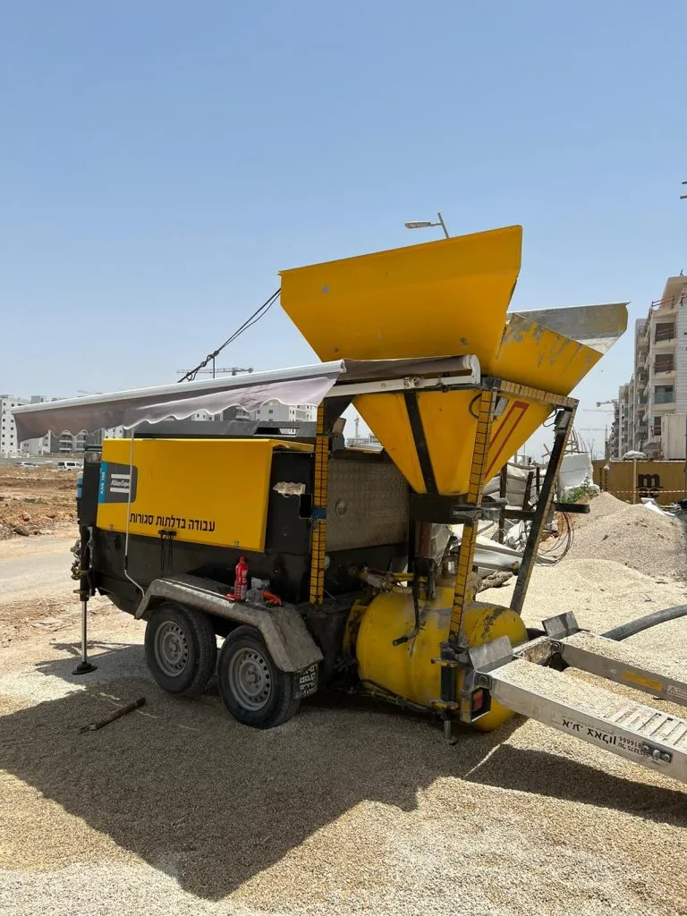 עבודות עם משאבת סומסום בכרמי גת